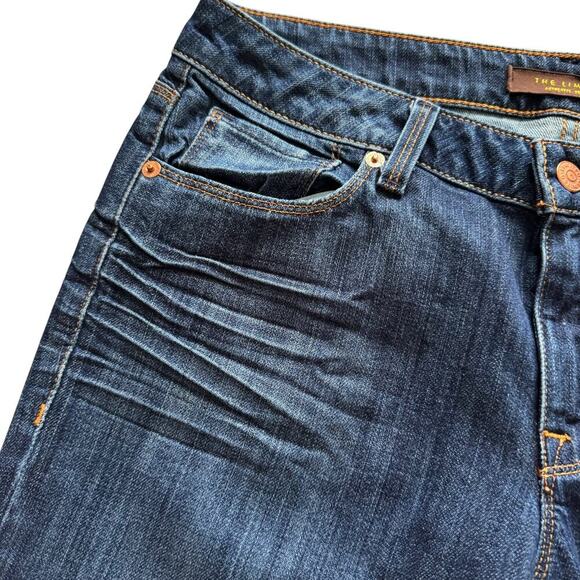 The Limited Jeans Womens 8 Bootcut Stretch Denim Flap Pockets Y2K boot cut - Picture 4 of 13